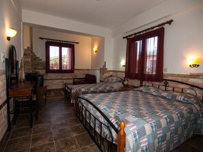 Pillow-top beds, iron/ironing board, free WiFi, bed sheets