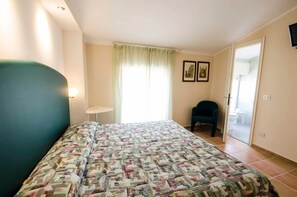 Desk, cots/infant beds, free WiFi