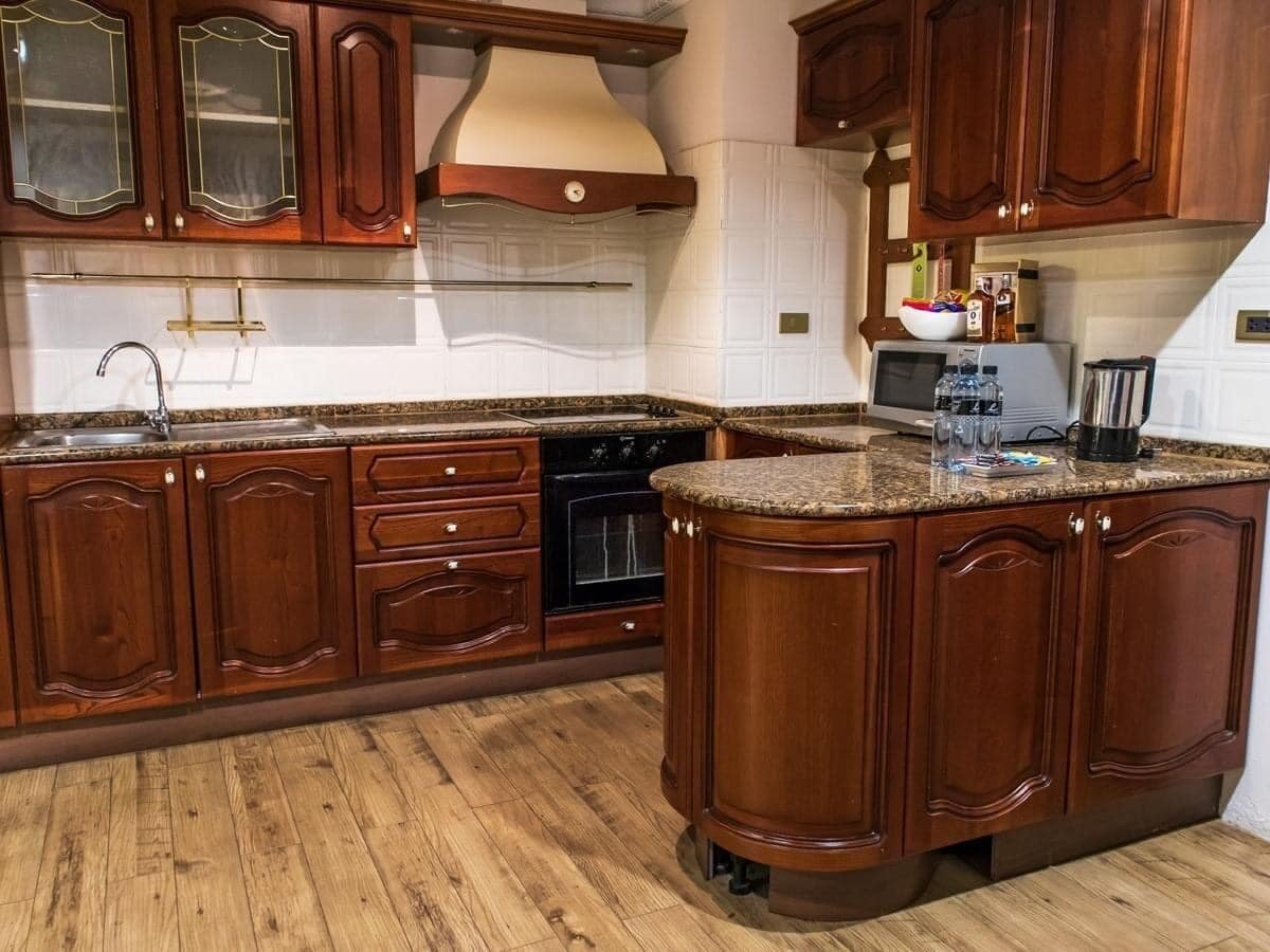 two bedroom suite | private kitchen | fridge, microwave, oven, stovetop