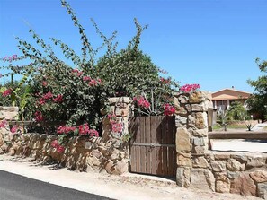 Entrada de la propiedad