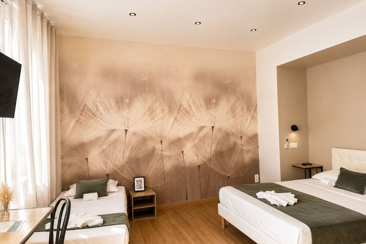 Chambre Triple | Coffres-forts dans les chambres, bureau, chambres insonorisées