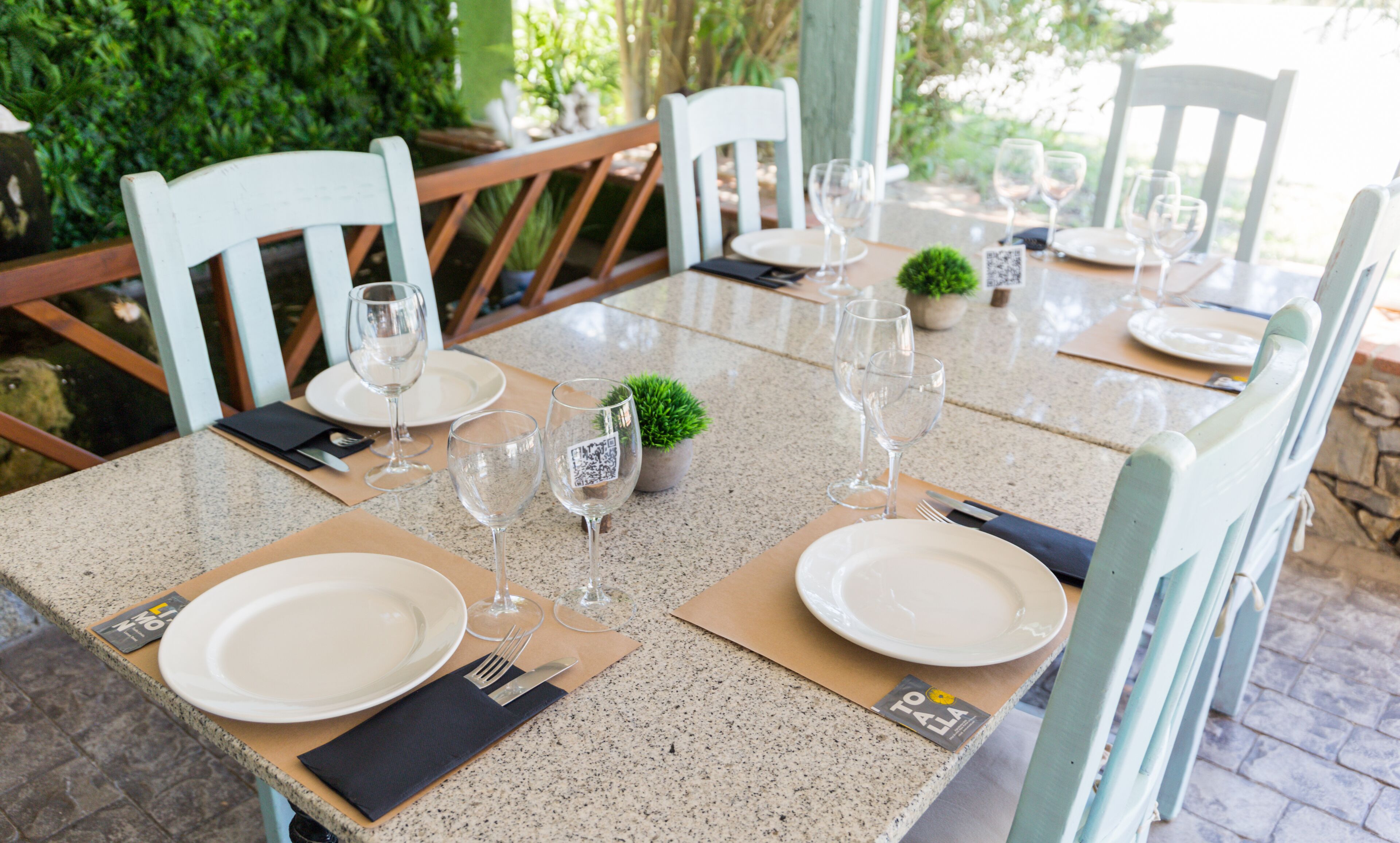 Frühstück, Mittagessen und Abendessen