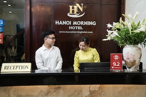 Reception hall - Hanoi Morning Hotel (Hanoi)