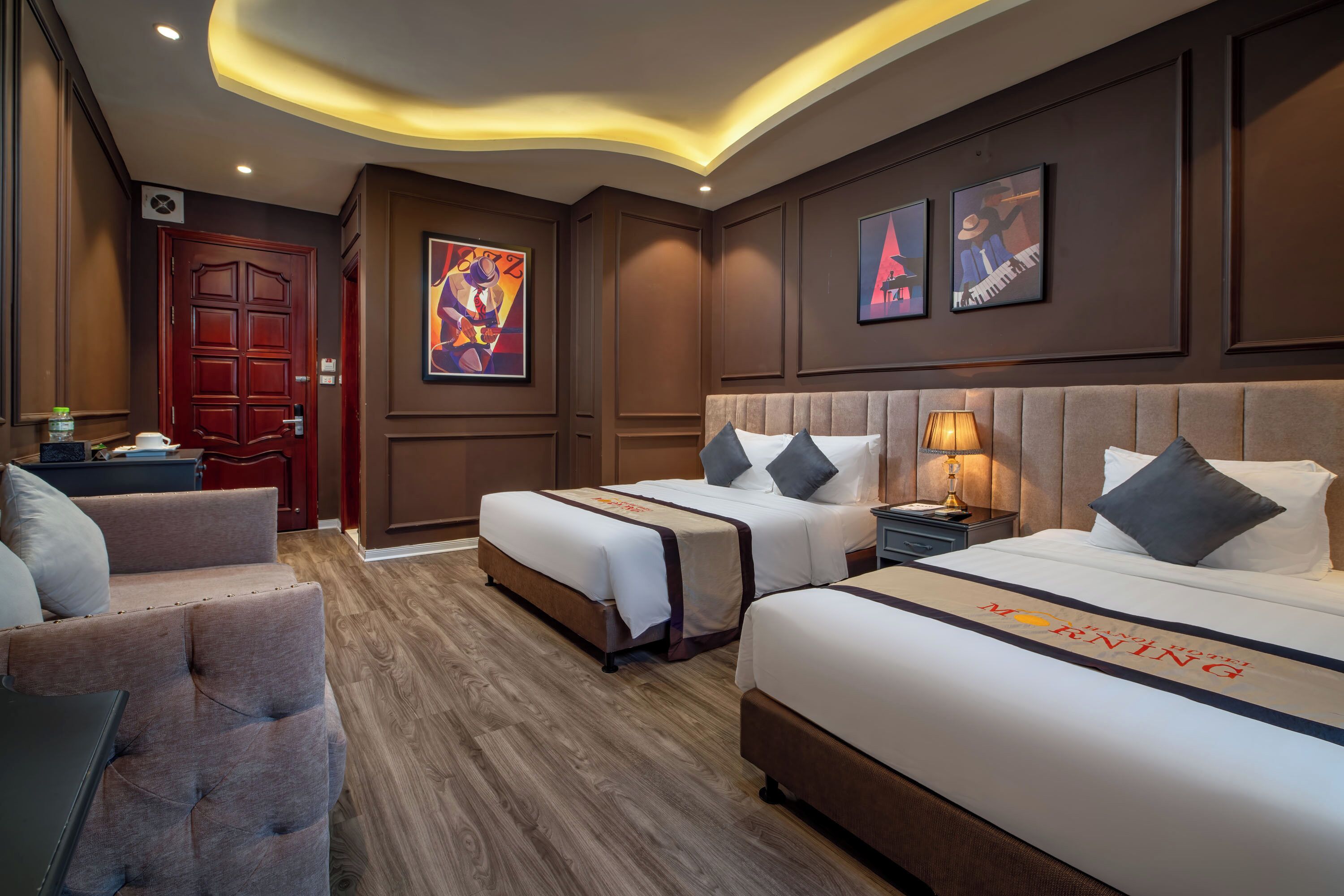 deluxe family room with balcony | 1 bedroom, premium bedding, pillow-top beds, minibar