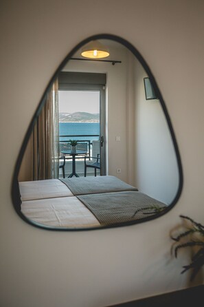 Business Apartment | Premium bedding, in-room safe, iron/ironing board, free WiFi - Votsalo Tolo (Nafplio)