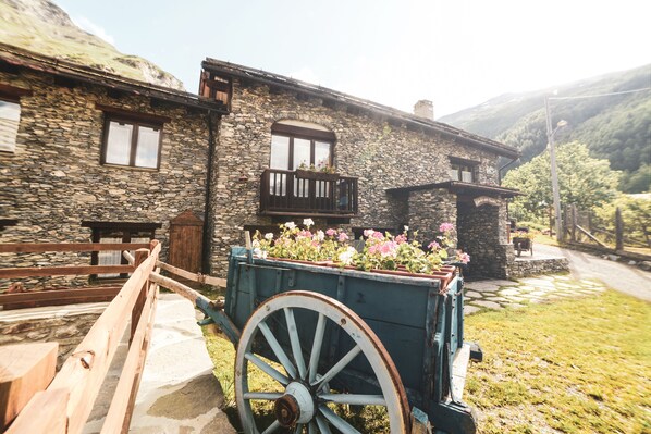 Façade de l’hébergement