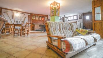 Sala de estar en el lobby