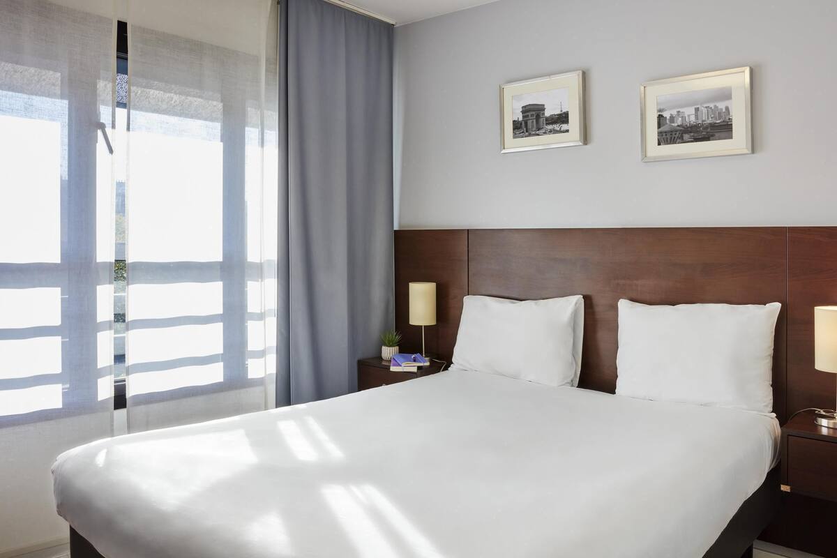 Estúdio, 1 cama de casal | Roupas de cama antialérgicas, quartos à prova de som, Wi-Fi de cortesia