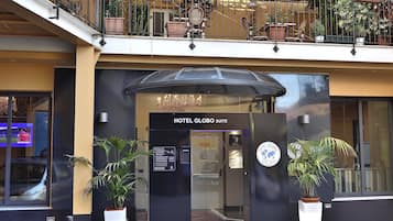 Interior entrance