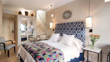 Deluxe Room, Terrace (Pool) | Premium bedding, down comforters, in-room safe, individually decorated