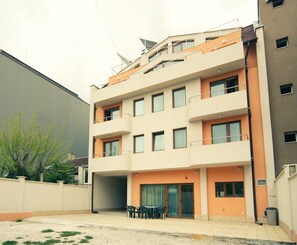 Uitzicht vanuit accommodatie