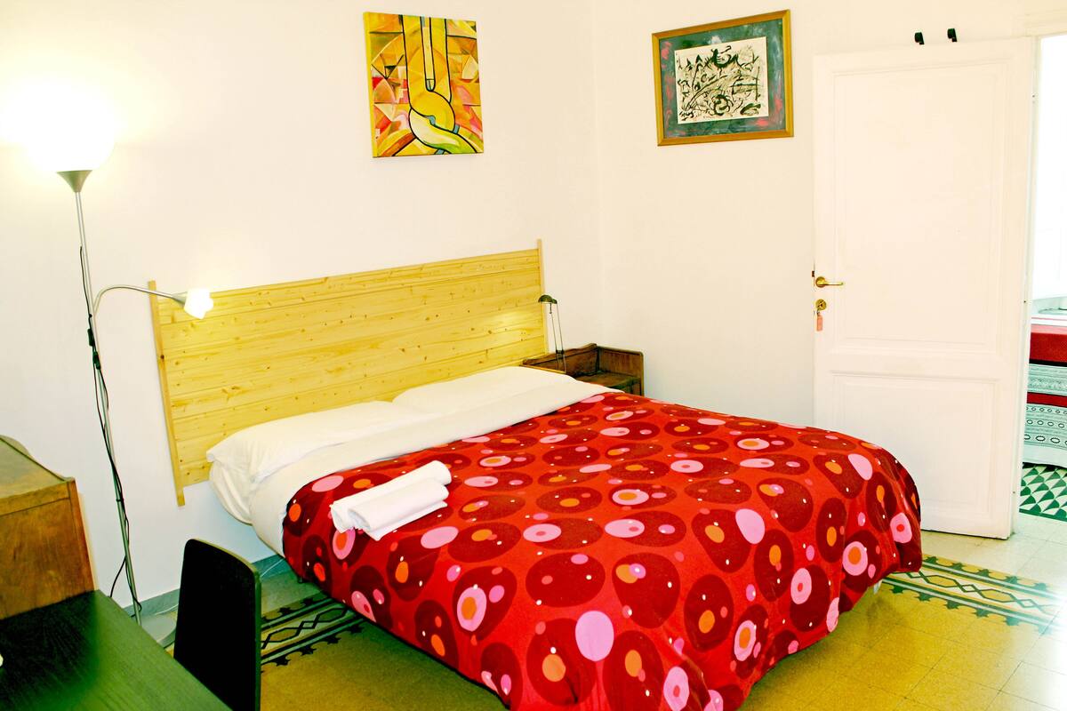 Double Room, Shared Bathroom | Desk, iron/ironing board, free cots/infant beds, rollaway beds
