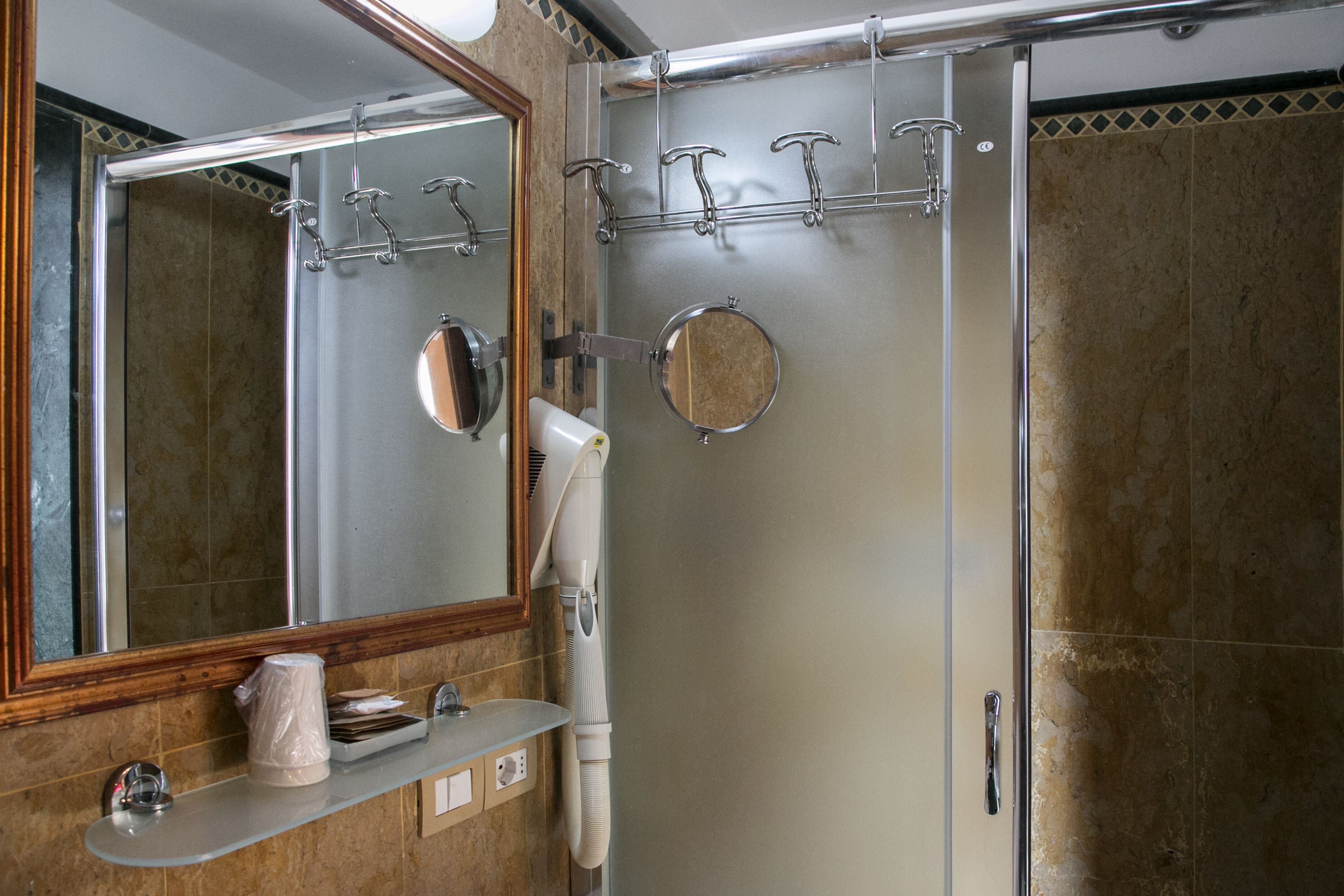 double room, 1 queen bed | bathroom | shower, free toiletries, hair dryer, bidet