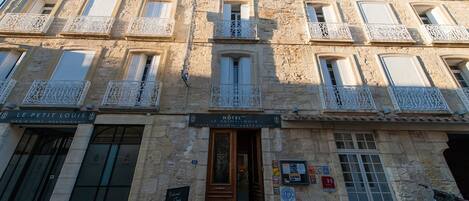 Voorkant van accommodatie