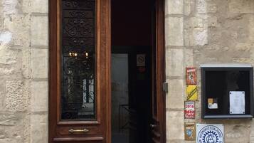 Voorkant van accommodatie