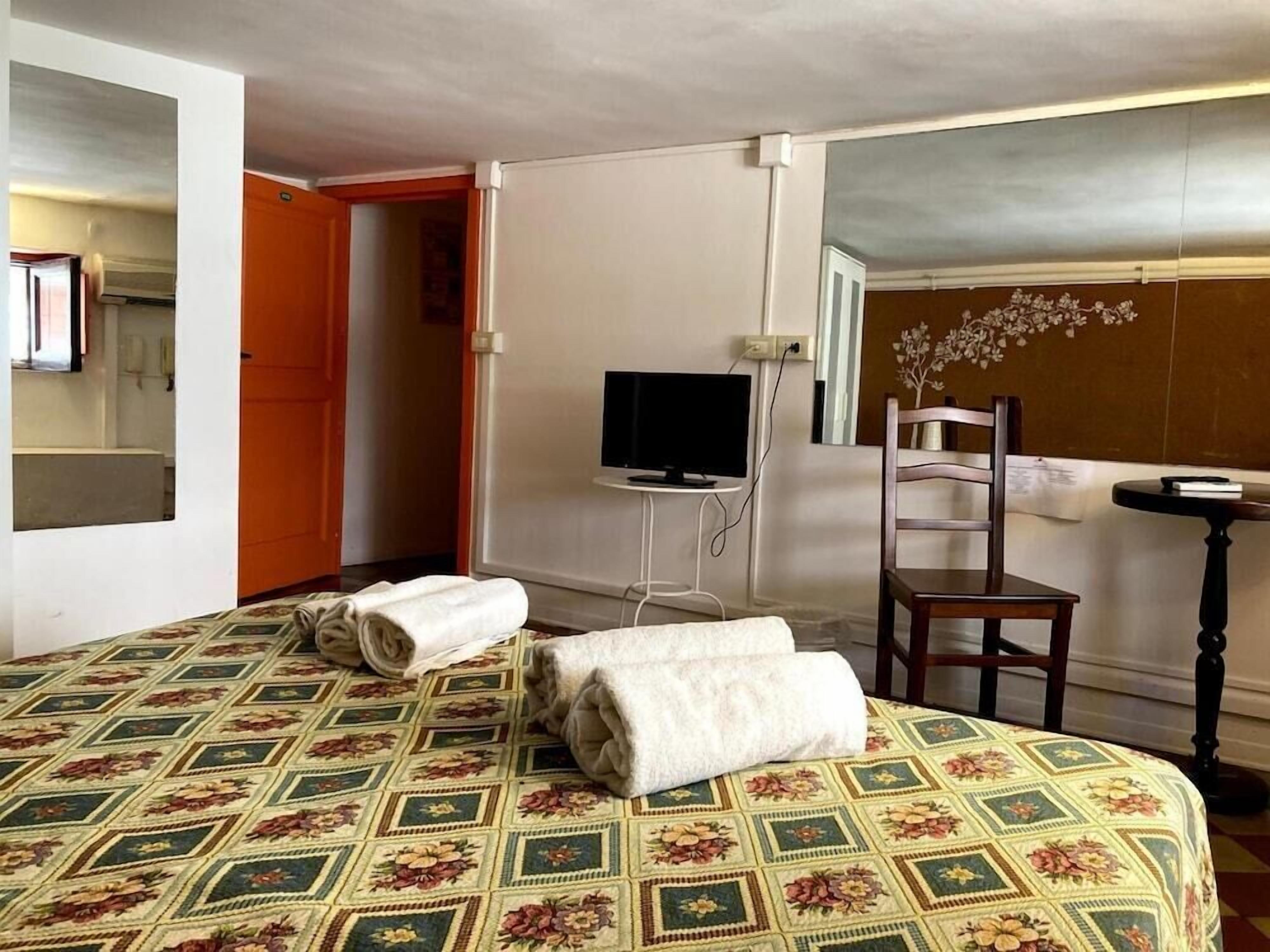 Blackout curtains, iron/ironing board, cots/infant beds, free WiFi