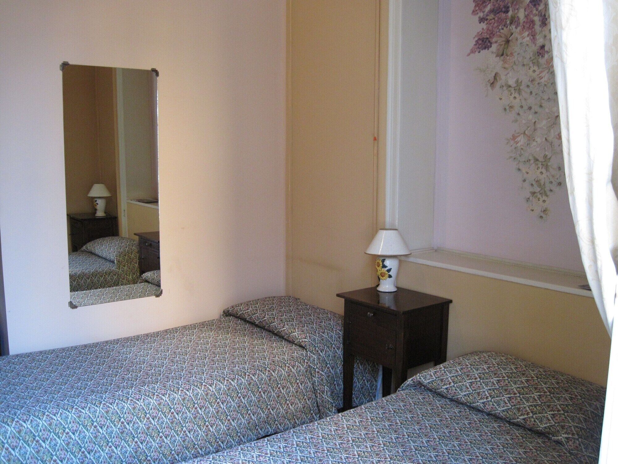Blackout curtains, iron/ironing board, cots/infant beds, free WiFi