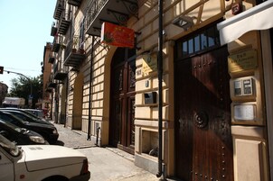 Facciata della struttura