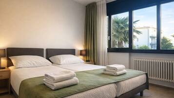 Chambre Double, vue montagne