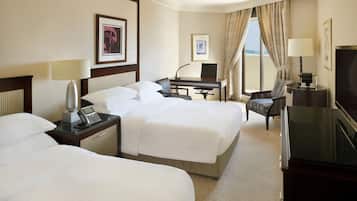 Premium bedding, minibar, in-room safe, desk
