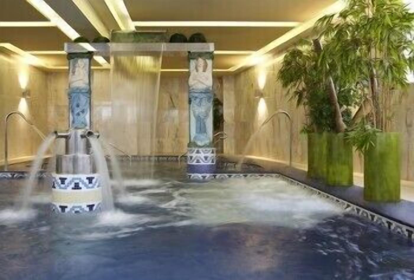 Indoor pool, seasonal outdoor pool