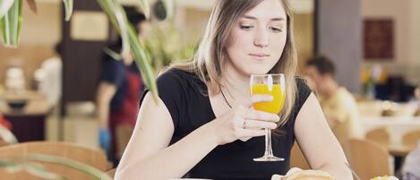 Daily buffet breakfast (EUR 6.00 per person)