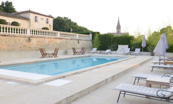 Seasonal outdoor pool