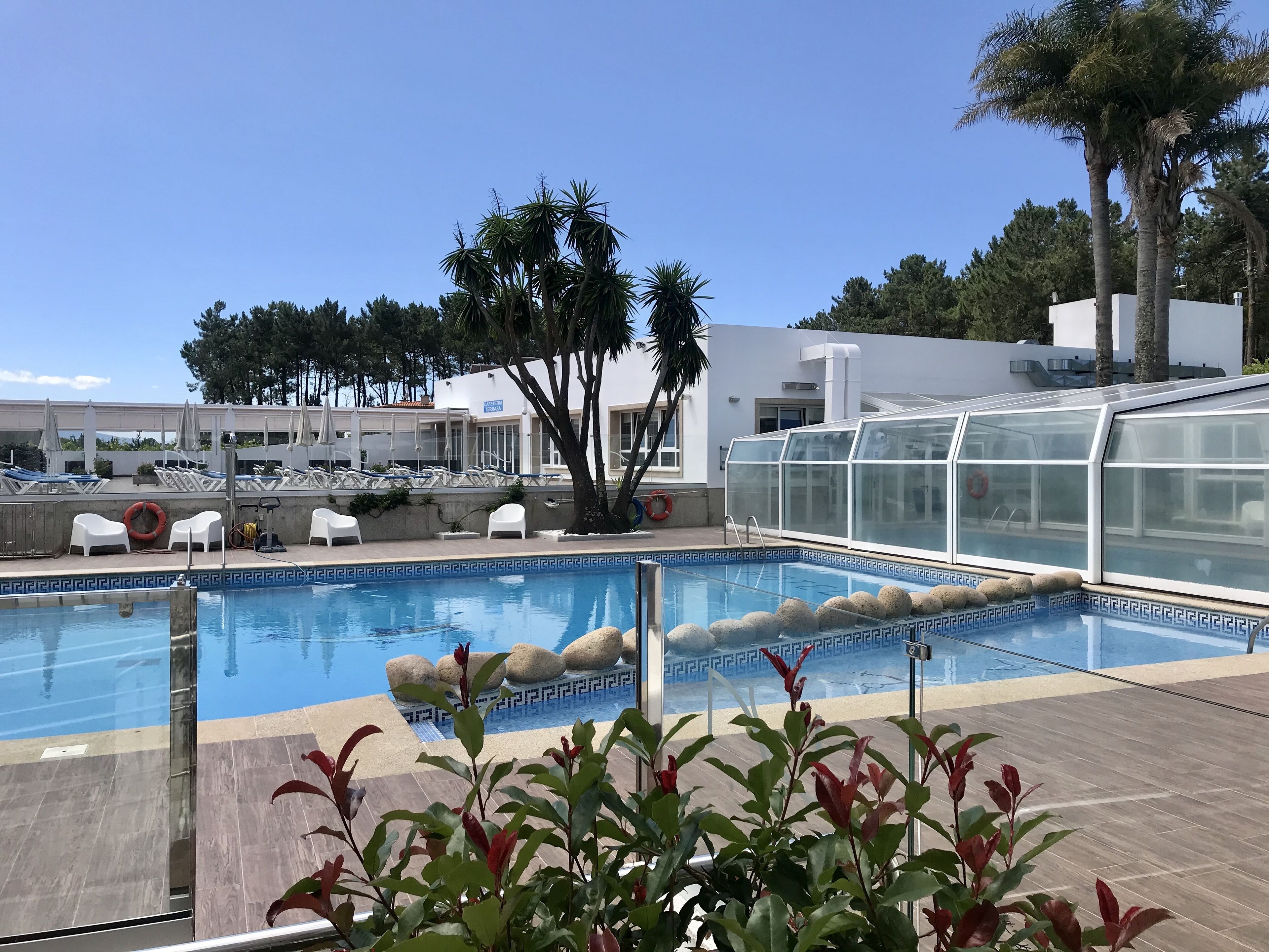 Seasonal outdoor pool