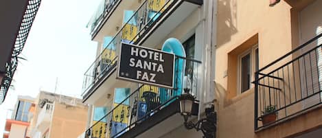 Entrada de la propiedad