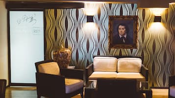 Sala de estar en el lobby