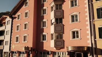 Fassade der Unterkunft