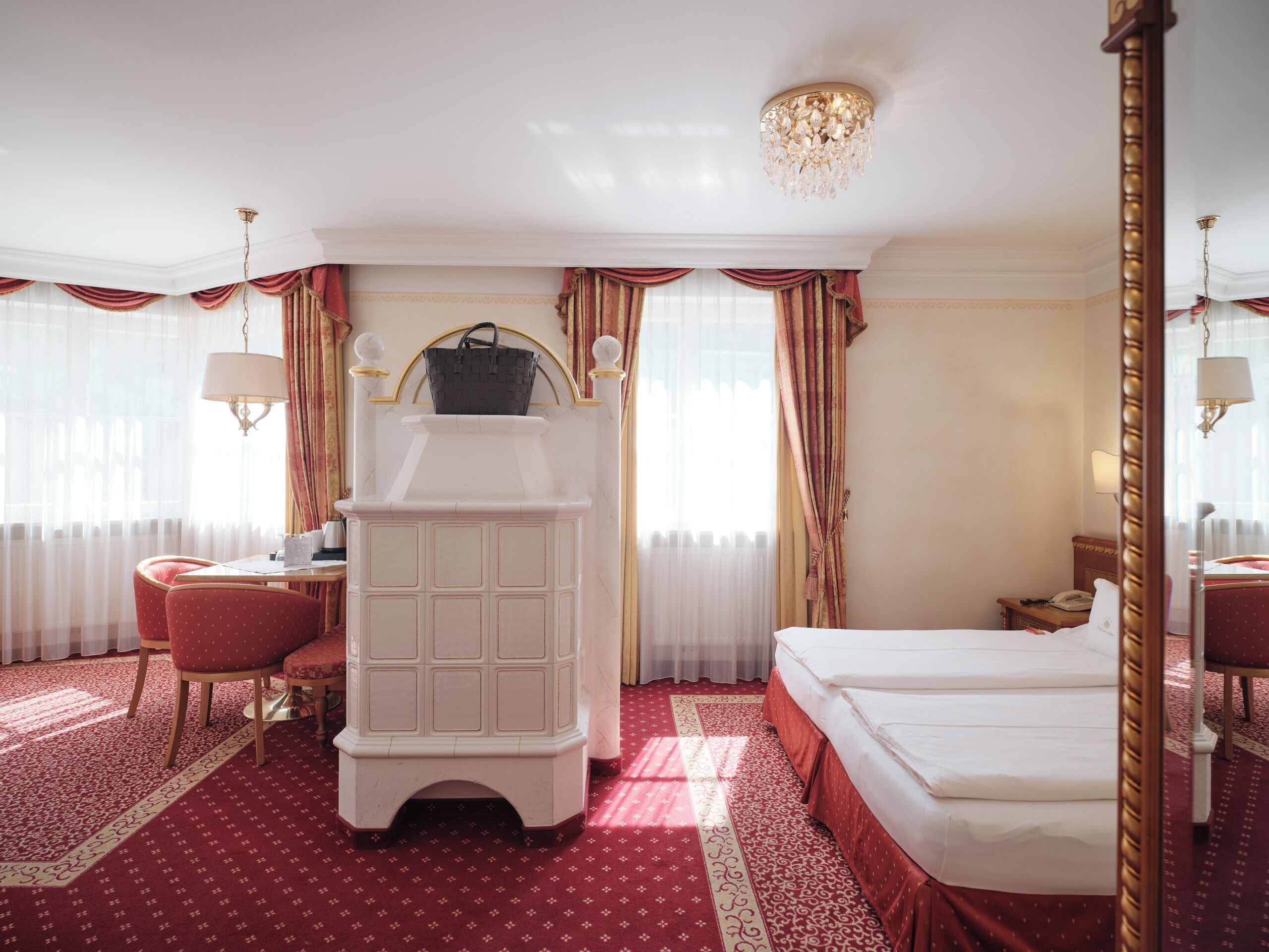 Chambre Deluxe Double ou avec lits jumeaux, 1 chambre, réfrigérateur