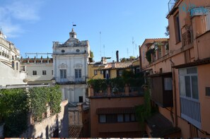 Blick von der Unterkunft