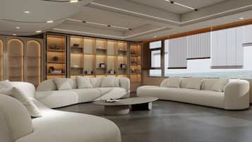 Sala de estar en el lobby