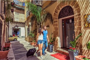 Entrada de la propiedad