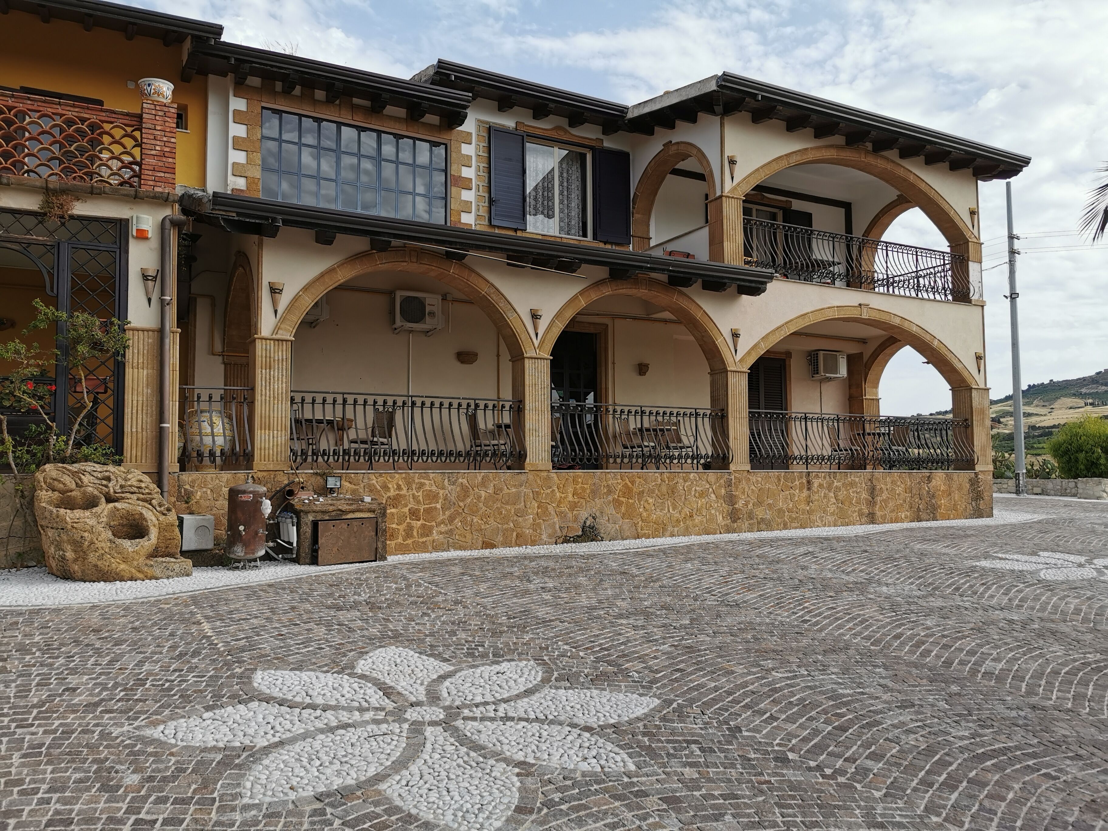 Fassade der Unterkunft