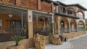 Fassade der Unterkunft