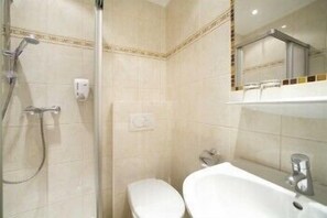 Een douche, een haardroger