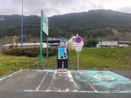 Estación de carga para autos eléctricos