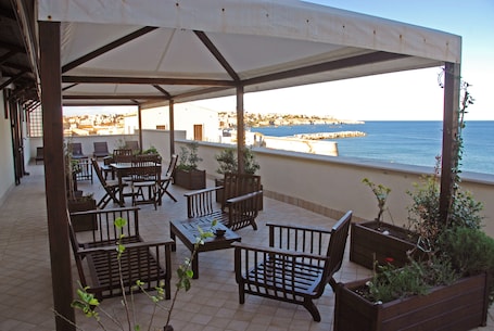 Terraço/pátio. Domus Mariae Benessere