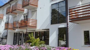 Façade de l’hébergement