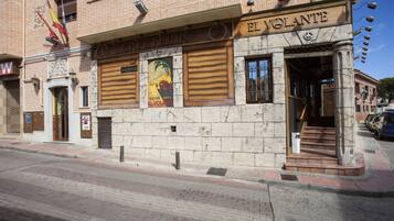 Front of property – evening/night