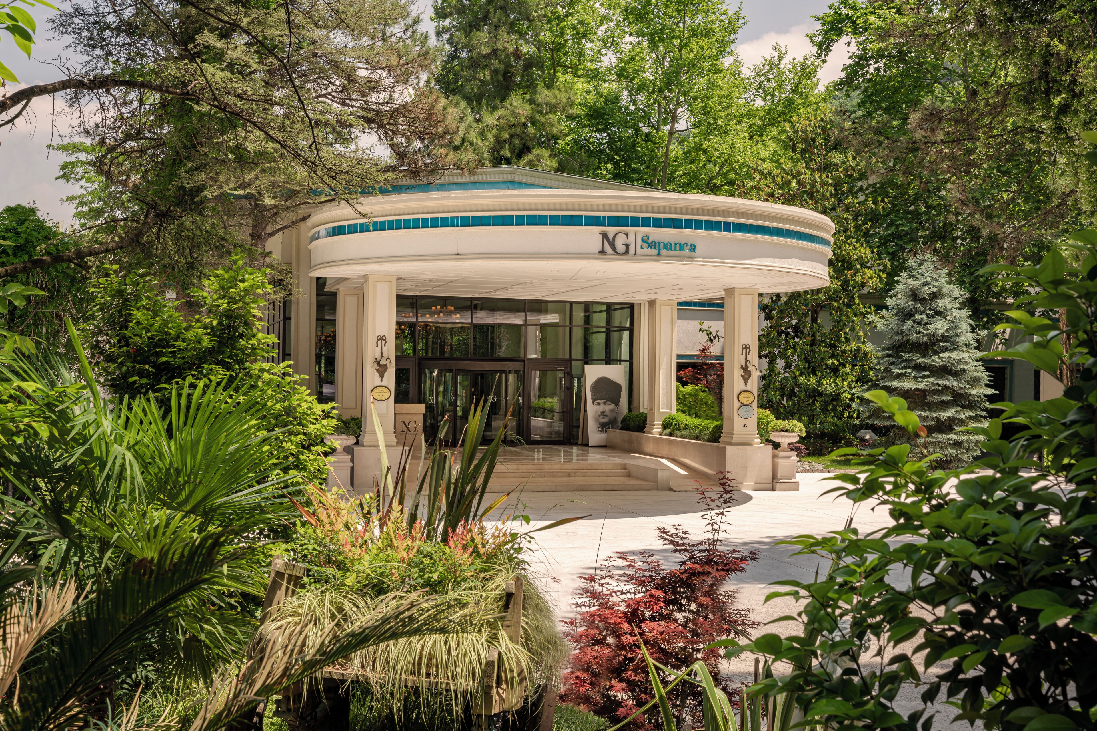 Entrada de la propiedad