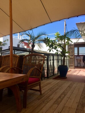 Family Suite (Rabat) | Terrace/patio - Riad à la Belle Etoile (Salé)