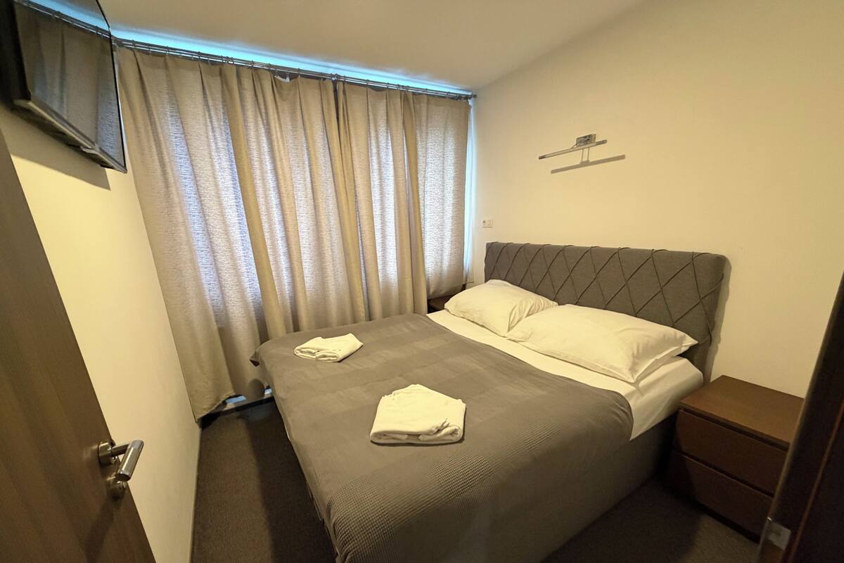 公寓, 城市景 | 熨斗/熨衫板、免費 Wi-Fi、床單