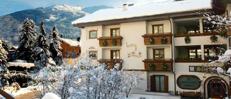 Fassade der Unterkunft