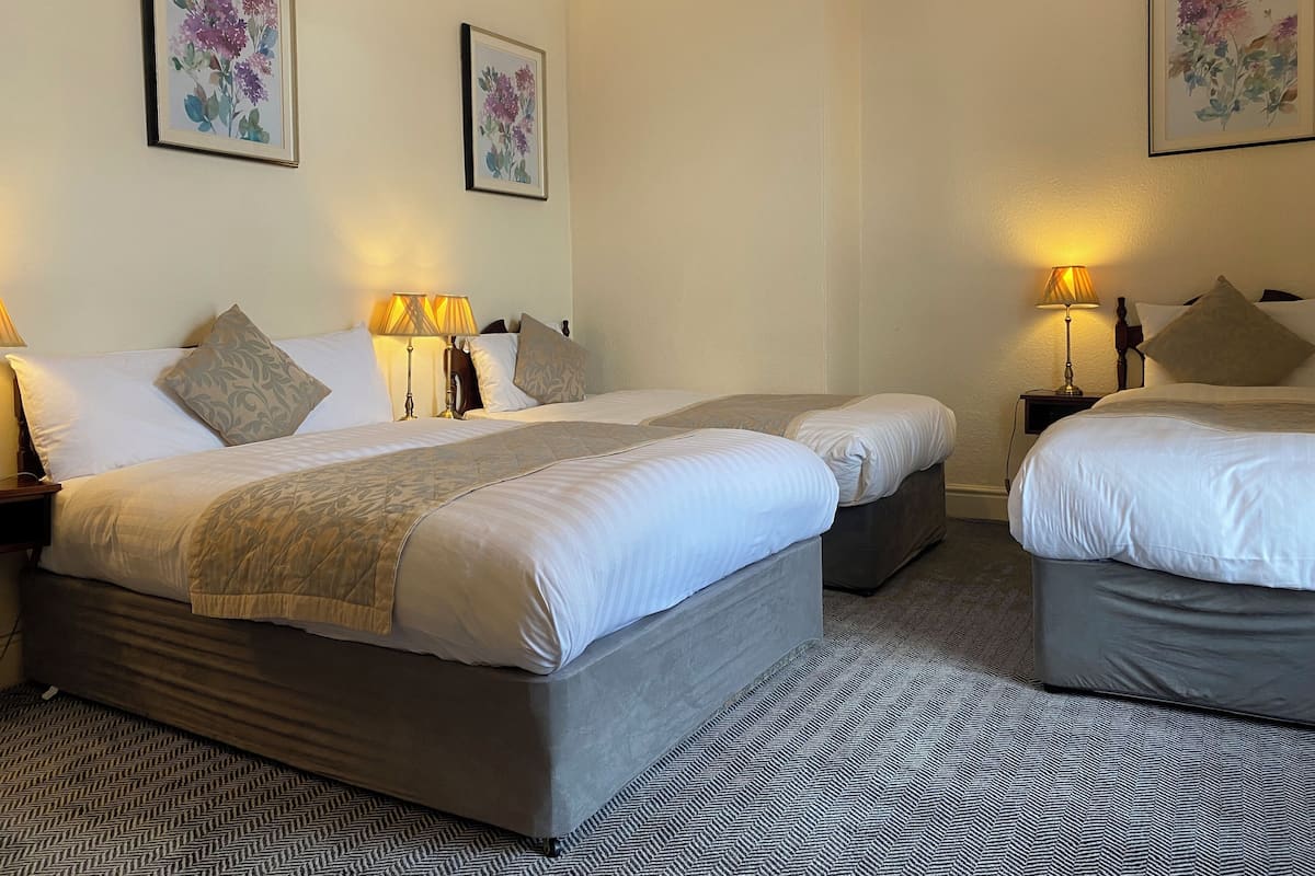Family Room, Multiple Beds, Ensuite, City View | Premium bedding, down comforters, in-room safe, desk