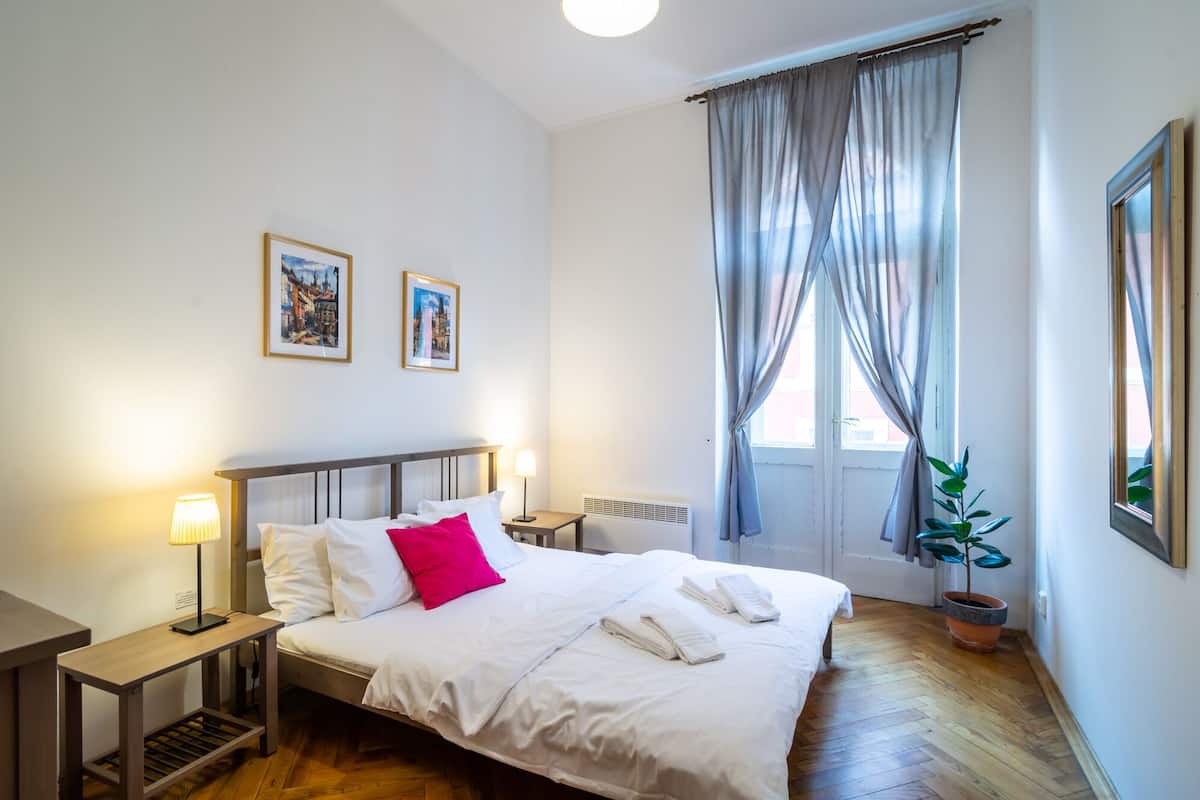 City appartement, 1 slaapkamer, niet-roken, kitchenette | 1 slaapkamer, individueel gedecoreerd, individueel gemeubileerd