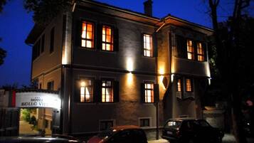 Front of property - evening/night