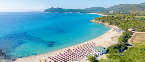 Vue sur la plage/l’océan